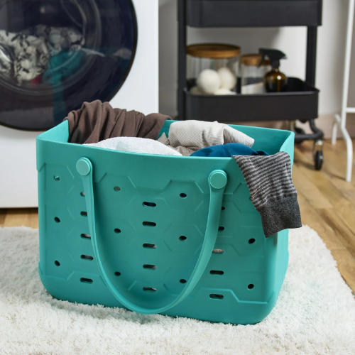 ONLY $19.94 Mainstays Large All Purpose Flex Laundry Tote at Walmart - at Walmart
