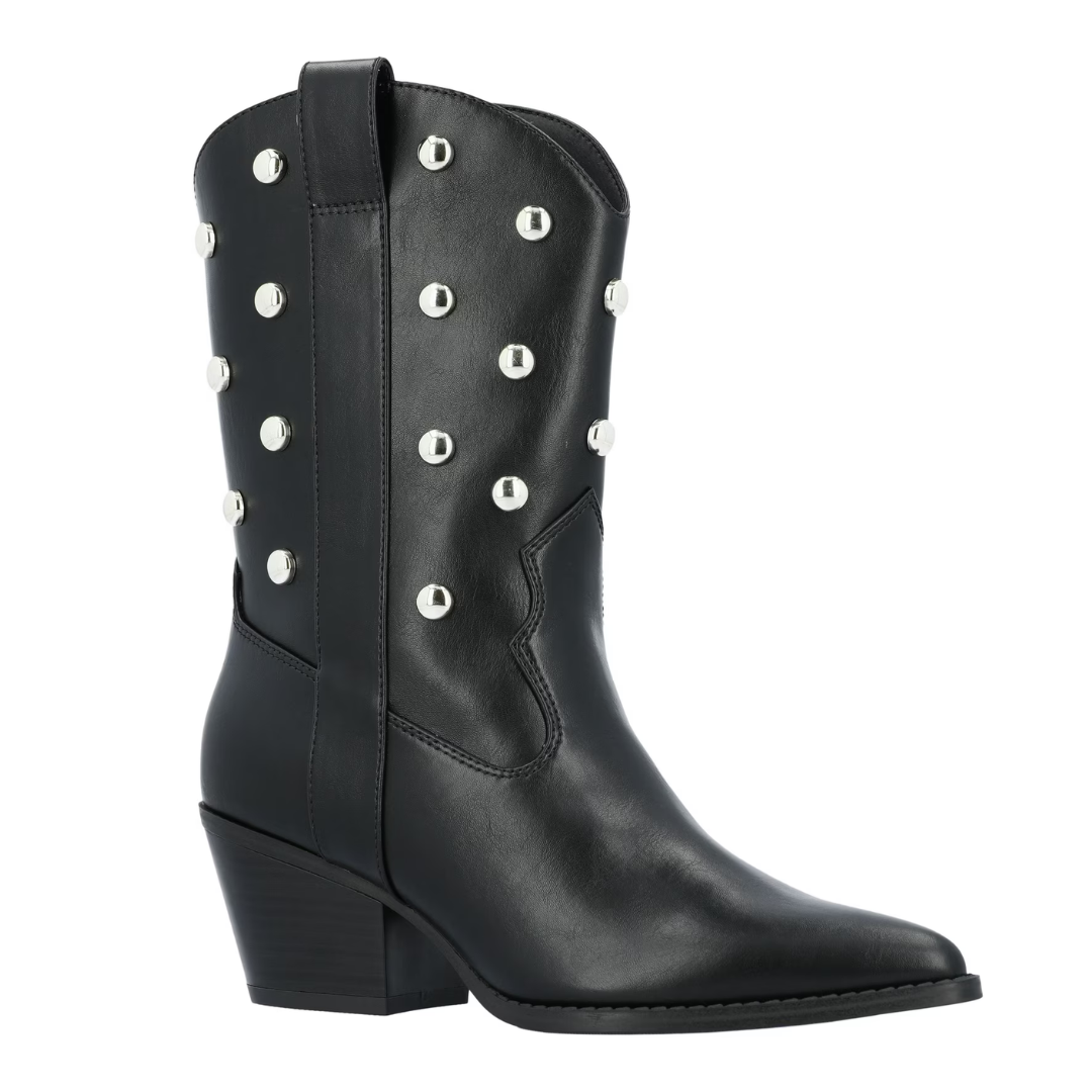ONLY $9.99 (Reg. $40) Time and Tru Women's Studded Western Boots at Walmart - at Walmart