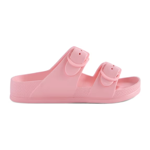 ONLY $6.96 (Reg. $10) Wonder Nation Little and Big Boys or Girls Two Buckle Slide Sandals at Walmart - at Walmart