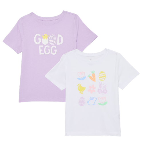 ONLY $3 (Reg. $5.48) Easter Toddler Girls Graphic Tee from Way To Celebrate at Walmart - at Walmart