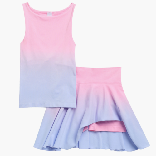 ONLY $16.97 (Reg. $50) Kids' Ombré Tank & Skirt Set YOGALICIOUS at Nordstrom Rack - at Nordstrom Rack