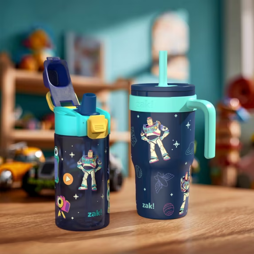 Zak Designs 16oz Character Durable Plastic Jubilation Water Bottle